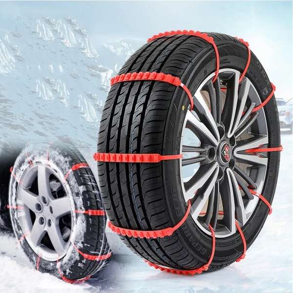 Tiretrex - Set di catene in nylon per pneumatici auto